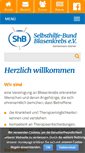 Mobile Screenshot of blasenkrebs-shb.de